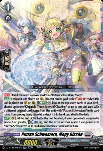 Putzen Schwestern, Mopy Bische [D-Format] DZ-BT15/030EN