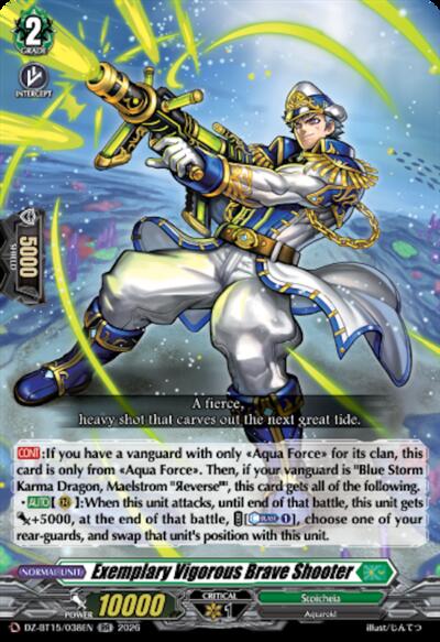 Exemplary Vigorous Brave Shooter [D-Format] DZ-BT15/038EN