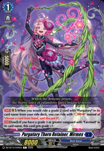 Purgatory Thorn Retainer, Mirmes [D-Format] DZ-BT15/076EN