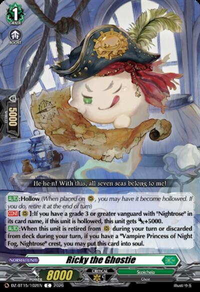 Ricky the Ghostie [D-Format] DZ-BT15/102EN
