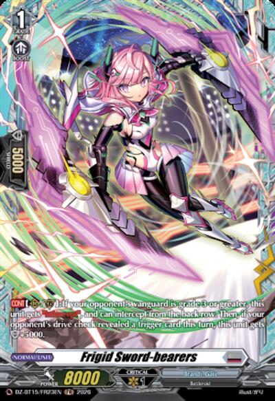 Frigid Sword-bearers [D-Format] DZ-BT15/FR23EN