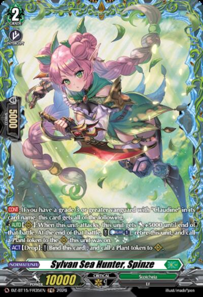 Sylvan Sea Hunter, Spinze [D-Format] DZ-BT15/FR35EN