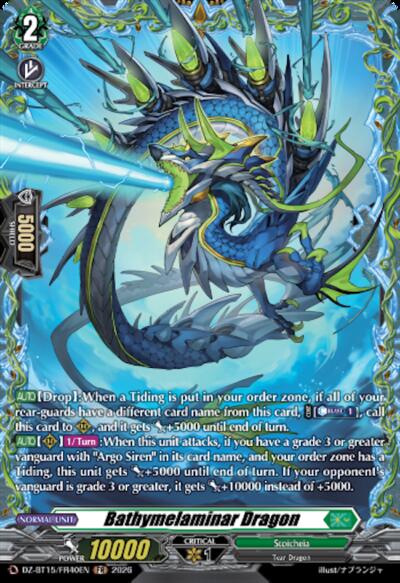 Bathymelaminar Dragon [D-Format] DZ-BT15/FR40EN