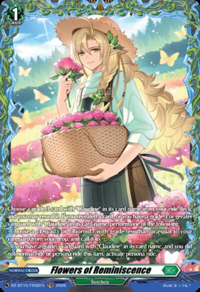 Flowers of Reminiscence [D-Format] DZ-BT15/FR42EN