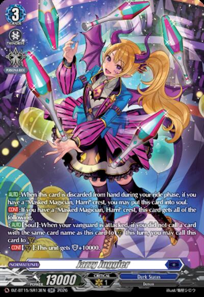 Jazzy Juggler [D-Format] DZ-BT15/SR13EN