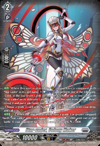 Star-vader, Colony Maker [D-Format] DZ-BT15/SR19EN