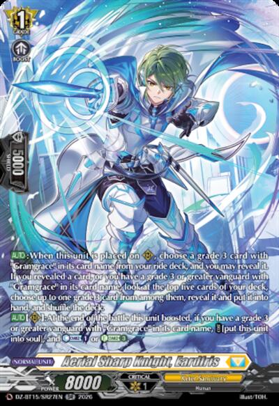 Aerial Sharp Knight, Eardfris [D-Format] DZ-BT15/SR27EN
