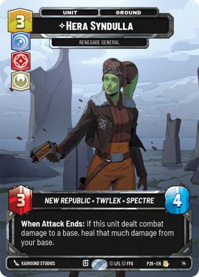 Hera Syndulla, Renegade General 