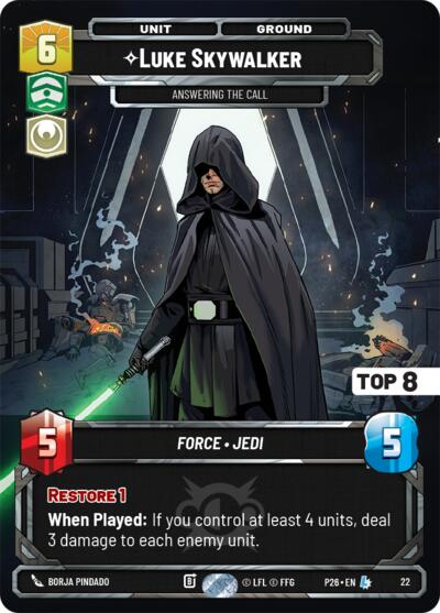 Luke Skywalker, Answering the Call 