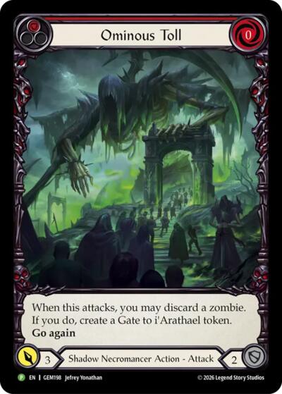 Ominous Toll (Red) 