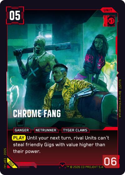 Chrome Fang 002