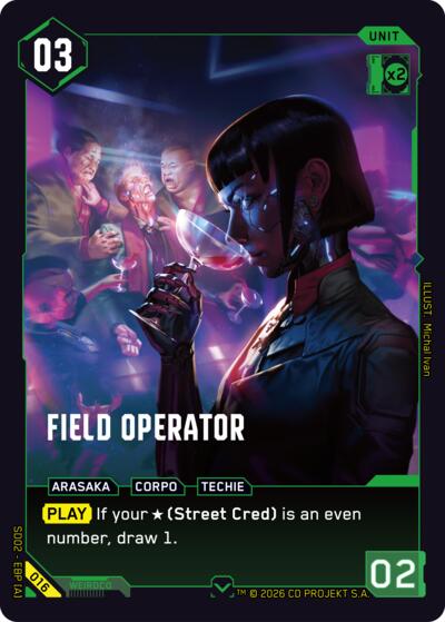 Field Operator 016