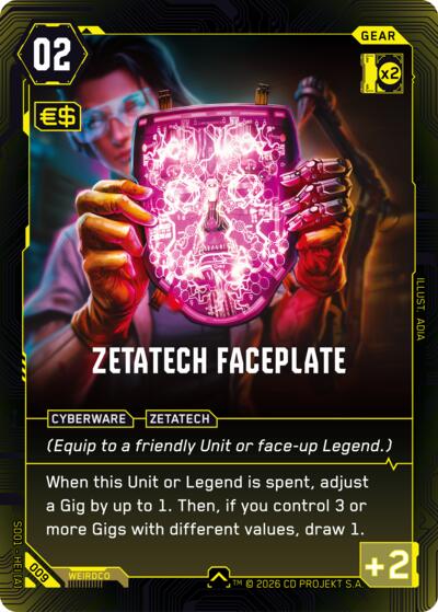 Zetatech Faceplate 009