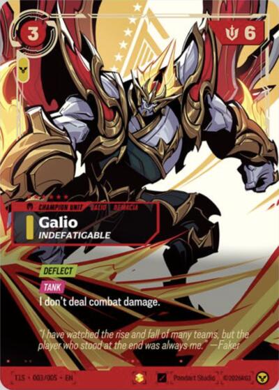 Galio, Indefatigable T1S 003/005