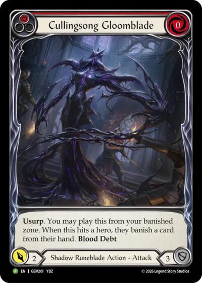 Cullingsong Gloomblade 