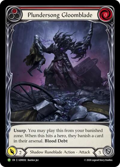 Plundersong Gloomblade 