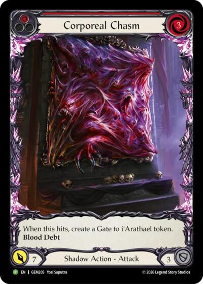 Corporeal Chasm (Red) 