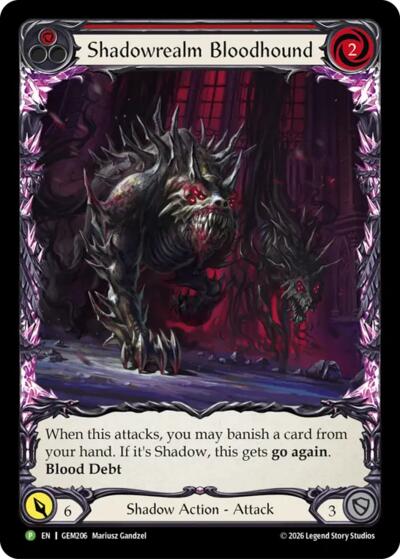 Shadowrealm Bloodhound (Red) 