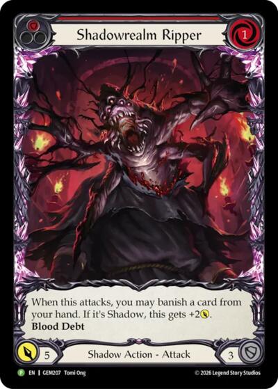 Shadowrealm Ripper (Red) 