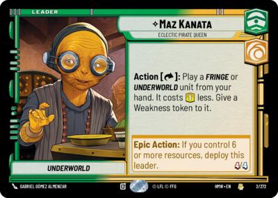 Maz Kanata, Eclectic Pirate Queen 