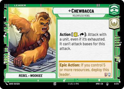 Chewbacca, Relentless Rebel 