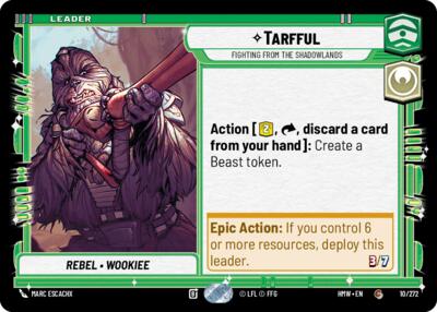 Tarfful, Fighting from the Shadowlands 