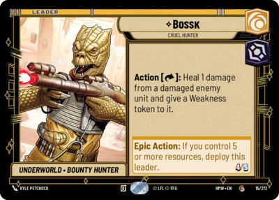 Bossk, Cruel Hunter 