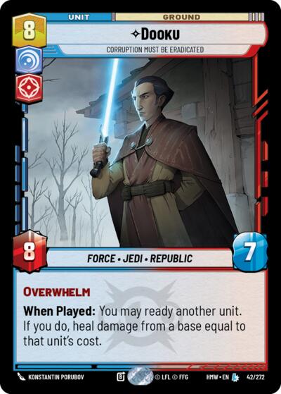 Dooku, Corruption Must Be Eradicated 