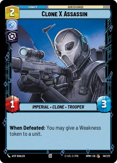 Clone X Assassin 