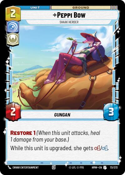 Peppi Bow, Shaak Herder 