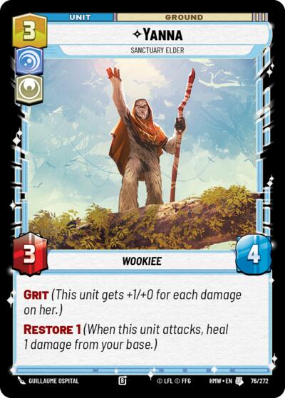 Yanna, Sanctuary Elder 