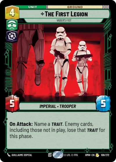 The First Legion, Vader's Fist 
