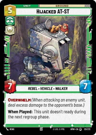 Hijacked AT-ST 