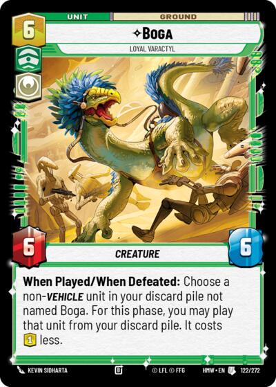 Boga, Loyal Varactyl 