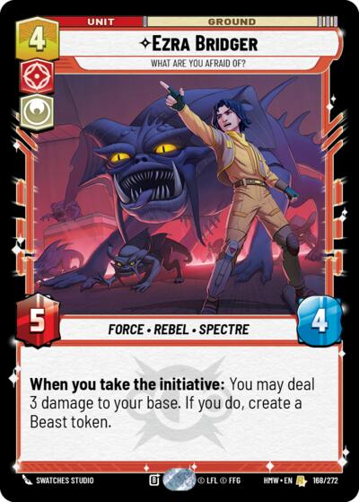 Ezra Bridger, What Are You Afraid Of? 
