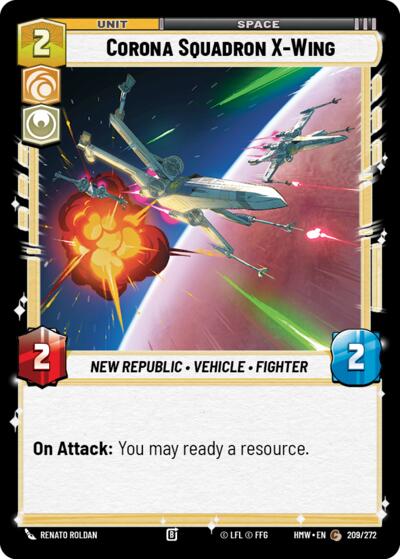 Corona Squadron X-Wing 