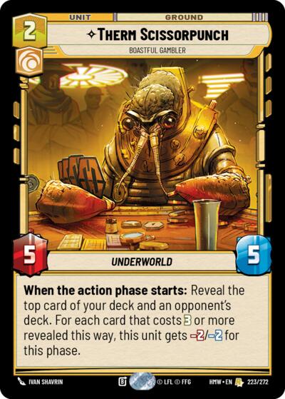 Therm Scissorpunch, Boastful Gambler 