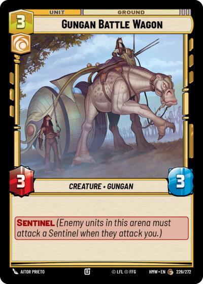 Gungan Battle Wagon 
