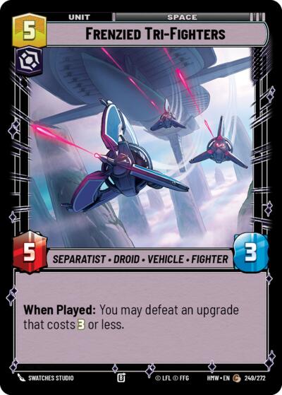 Frenzied Tri-Fighters 