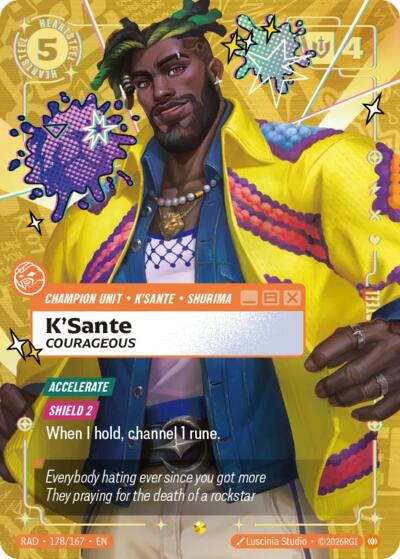 K'Sante, Courageous 178/167