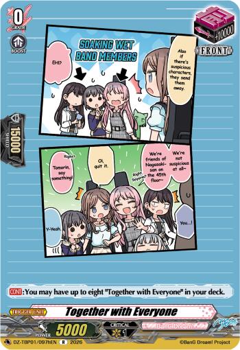 Together with Everyone [D-Format] DZ-TBP01/097hEN