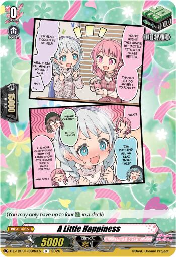 A Little Happiness [D-Format] DZ-TBP01/098cEN
