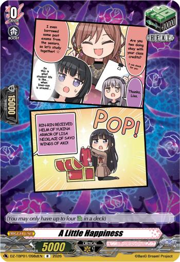 A Little Happiness [D-Format] DZ-TBP01/098dEN
