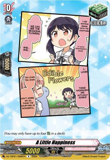 A Little Happiness [D-Format] DZ-TBP01/098fEN