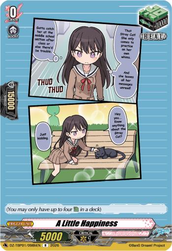 A Little Happiness [D-Format] DZ-TBP01/098hEN