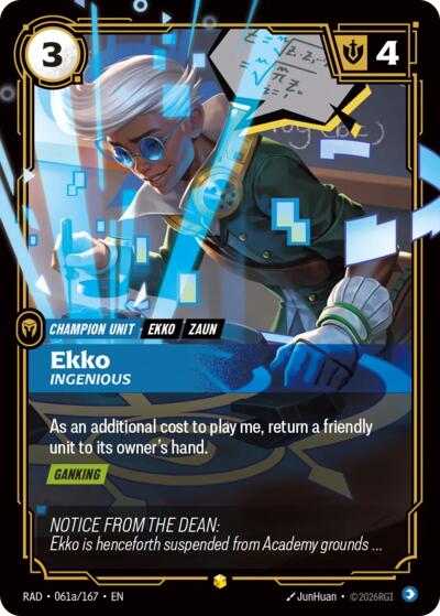Ekko, Ingenious 061a/167