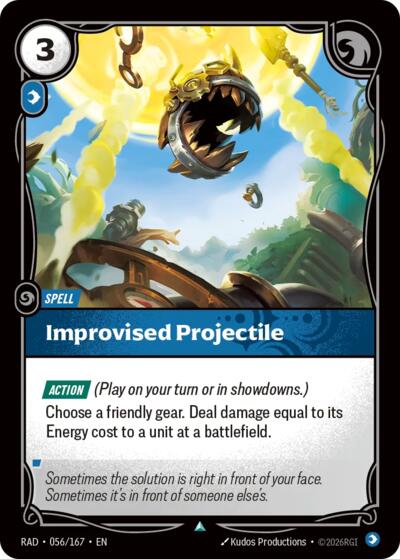 Improvised Projectile 056/167