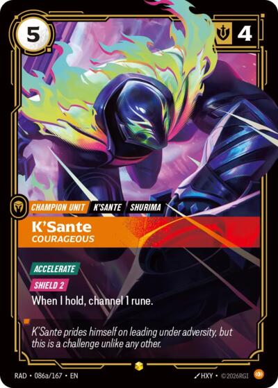 K'Sante, Courageous 086a/167