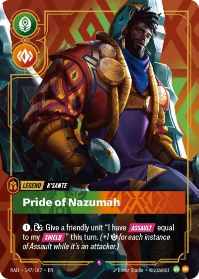 K'Sante, Pride of Nazumah 147/167