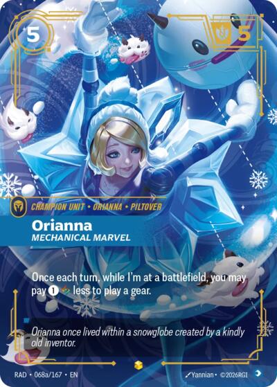 Orianna, Mechanical Marvel 068a/167
